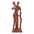 Wood sculpture, 'Family Scene' - Wood Family Sculpture from Indonesia thumbail