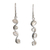 Moonstone dangle earrings, 'Mystical Moon' - Sterling Silver Moonstone Dangle Earrings thumbail
