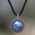 Pearl pendant necklace, 'Blue Indonesian Moon' - Unique Sterling Silver and Pearl Pendant Necklace (image 2) thumbail