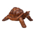 Wood sculpture, 'Mythic Tortoise' - Hand Crafted Wood Turtle Sculpture thumbail