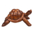 Wood sculpture, 'Mythic Tortoise' - Hand Crafted Wood Turtle Sculpture (image 2d) thumbail