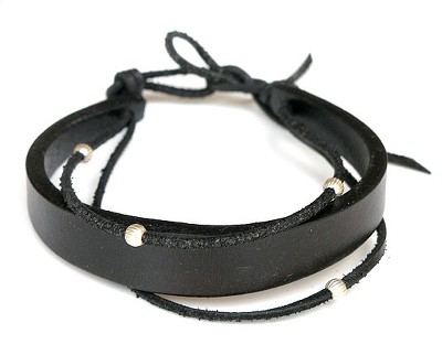 Leather Wristband Bracelet