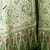 Silk batik scarf, 'Royal Java Green' - Hand Made Floral Silk Batik Scarf (image 2f) thumbail