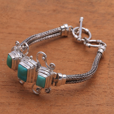 Armband - Damen-Kettenarmband aus Sterlingsilber