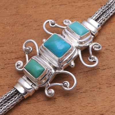 Armband - Damen-Kettenarmband aus Sterlingsilber