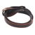 Distressed leather wrap bracelet, 'Daring in Brown' - Modern Leather Wrap Bracelet (image 2e) thumbail