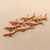 Wood wall panel, 'School of Dolphins' - Wood wall panel thumbail