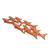 Wood wall panel, 'School of Dolphins' - Wood wall panel (image 2c) thumbail