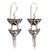 Peridot chandelier earrings, 'Summer Moonlight' - Indonesian Peridot Sterling Silver Chandelier Earrings