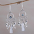 Topaz chandelier earrings, 'Blue Wind Chime' - Topaz chandelier earrings (image 2) thumbail
