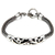 Sterling silver braided bracelet, 'Balinese Finesse' - Handcrafted Sterling Silver Bracelet (image 2a) thumbail