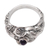 Men's amethyst ring, 'Balinese Elephant' - Men's Sterling Silver and Amethyst Ring (image 2d) thumbail