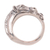 Men's garnet ring, 'Spirited Horse' - Men's Garnet And Sterling Silver Ring (image 2d) thumbail
