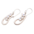 Rainbow moonstone drop earrings, 'Come Back' - Rainbow Moonstone Sterling Silver Dangle Earrings (image 2c) thumbail