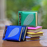 Featured review for Natural fiber notebooks, Natures Gift (set of 6)