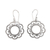 Sterling silver dangle earrings, 'Lacy Sunflower' - Floral Sterling Silver Dangle Earrings (image 2a) thumbail