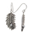 Pearl dangle earrings, 'White Dewdrops' - Sterling Silver Pearl Dangle Earrings (image 2c) thumbail
