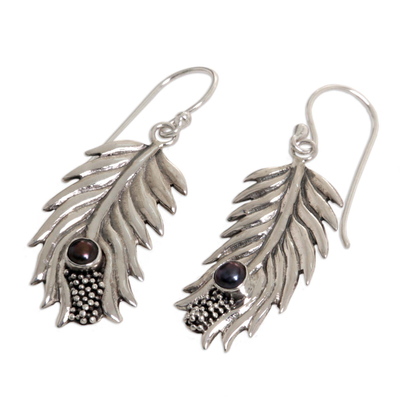 Pearl dangle earrings, 'Dewdrops' - Pearl Sterling Silver Dangle Earrings