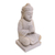 Sandstone sculpture, 'Meditating Buddha' - Hand Crafted Buddhism Stone Sculpture from Indonesia (image 2c) thumbail