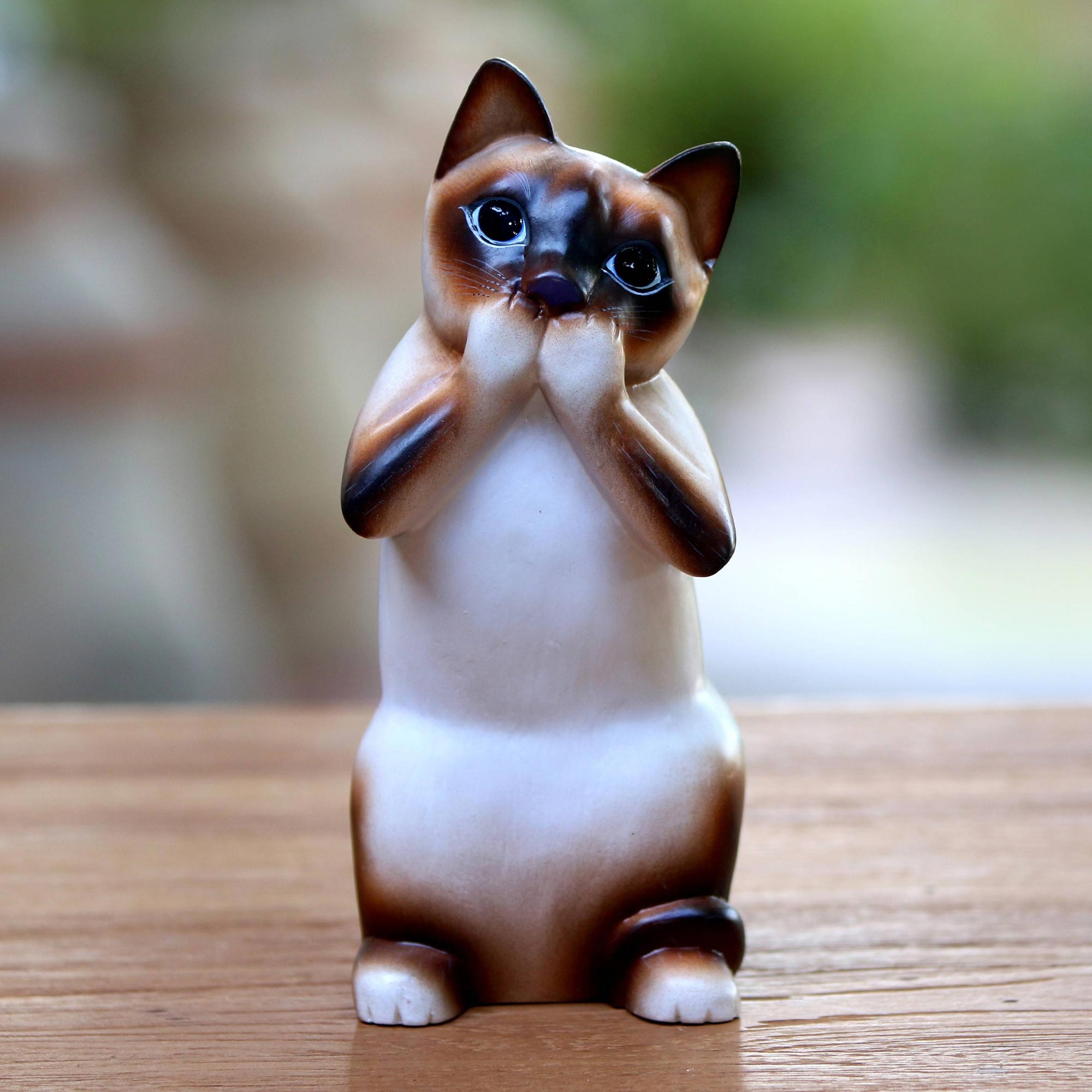 Miniature Cat Figurine Animal Totem Cat Desk Accessories Cat Lover Gift -   Canada