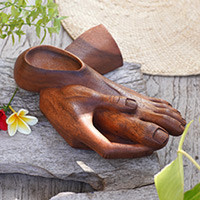 Featured review for Wood statuette, Take Action