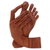 Wood statuette, 'Take Action' - Artisan Crafted Wood Sculpture (image 2c) thumbail