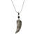 Amethyst pendant necklace, 'Light as a Feather' - Sterling Silver and Amethyst Pendant Necklace thumbail