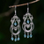 Sterling silver chandelier earrings, 'Memories' - Sterling Silver Chandelier Earrings (image 2) thumbail
