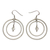 Sterling silver dangle earrings, 'Halo' - Sterling Silver Dangle Earrings thumbail