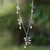 Pearl pendant necklace, 'Cloud Forest' - Sterling Silver and Pearl Necklace (image 2b) thumbail