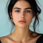 Earrings, 'Blue Halo' - Sterling Silver Dangle Earrings