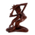 Wood statuette, 'Graceful Indah' - Wood statuette (image 2a) thumbail