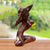 Wood statuette, 'Graceful Indah' - Wood statuette (image 2b) thumbail