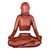 Wood statuette, 'Levitation' - Meditation Wood Sculpture thumbail