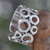 Sterling silver band ring, 'Afternoon' - Sterling Silver Band Ring (image 2) thumbail