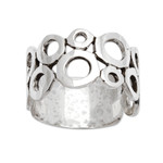 Sterling silver band ring, 'Afternoon' - Sterling Silver Band Ring