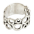 Sterling silver band ring, 'Afternoon' - Sterling Silver Band Ring (image 2a) thumbail