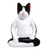 Wood statuette, 'Yoga Cat' - Wood statuette thumbail