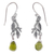 Sterling silver dangle earrings, 'Rainforest' - Women's Sterling Silver Dangle Earrings (image 2a) thumbail