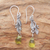 Sterling silver dangle earrings, 'Rainforest' - Women's Sterling Silver Dangle Earrings (image 2b) thumbail