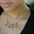 Sterling silver pendant necklace, 'Rainforest' - Sterling silver pendant necklace (image 2c) thumbail