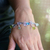 Sterling silver charm bracelet, 'Rainforest' - Sterling Silver Charm Bracelet (image 2c) thumbail