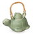 Ceramic teapot, 'Turtle Mom' - Fair Trade Ceramic Teapot  thumbail