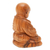 Escultura de madera - Escultura de madera única de budismo