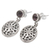 Amethyst flower earrings, 'Sweet Rhapsody' - Amethyst flower earrings (image 2d) thumbail