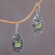 Peridot drop earrings, 'Desire' - Peridot drop earrings