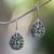Peridot drop earrings, 'Paradise Tears' - Peridot Sterling Silver Drop Earrings