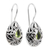 Peridot drop earrings, 'Paradise Tears' - Peridot Sterling Silver Drop Earrings