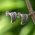 Sterling silver drop earrings, 'Sterling Weaves' - Sterling Silver Drop Earrings from Indonesia