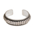Sterling silver cuff bracelet, 'Dragon Song' - Handmade Sterling Silver Cuff Bracelet (image 2a) thumbail